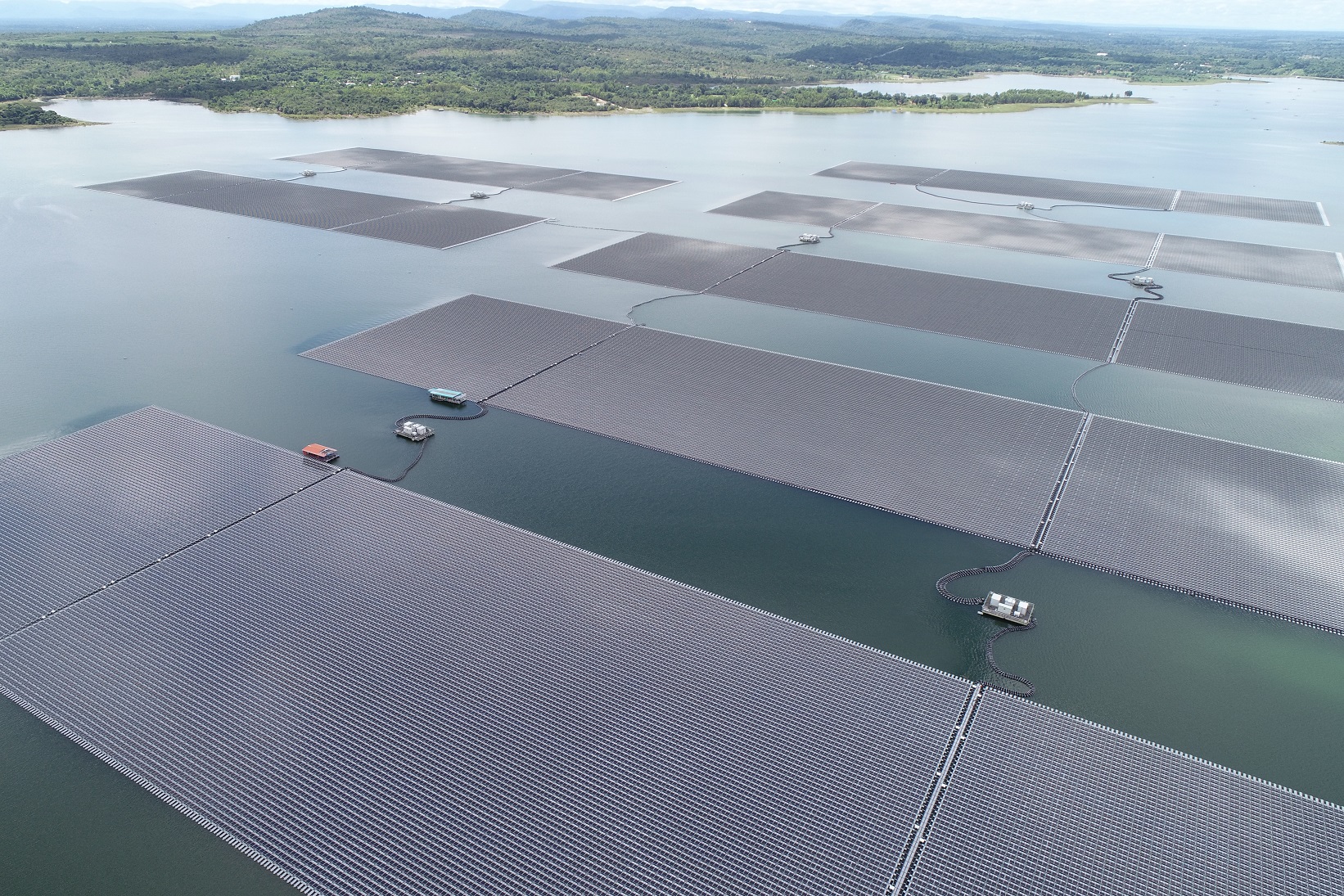 World’s largest hydro-floating solar hybrid successfully connects to the grid, ready for commercial operation in October 2021