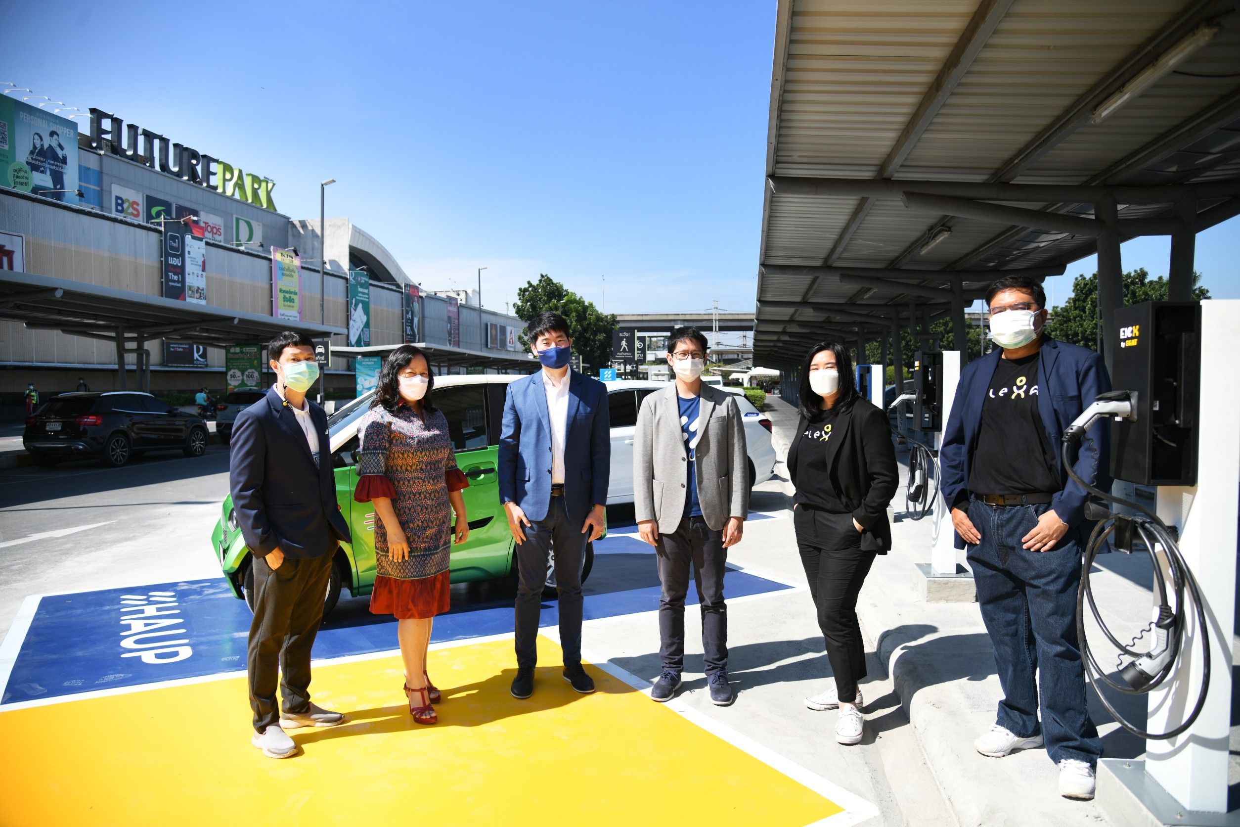 Future Park Rangsit, EGAT, and Haupcar open “EleX by EGAT x HAUP” to bolster energy transition and EV industry of Thailand