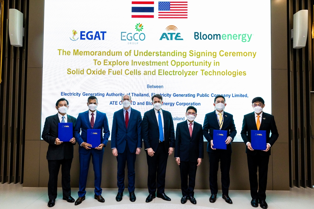 Four Thai – U.S. leading organizations to develop hydrogen technologies as alternative energy, moving towards Thailand’s carbon neutrality goal