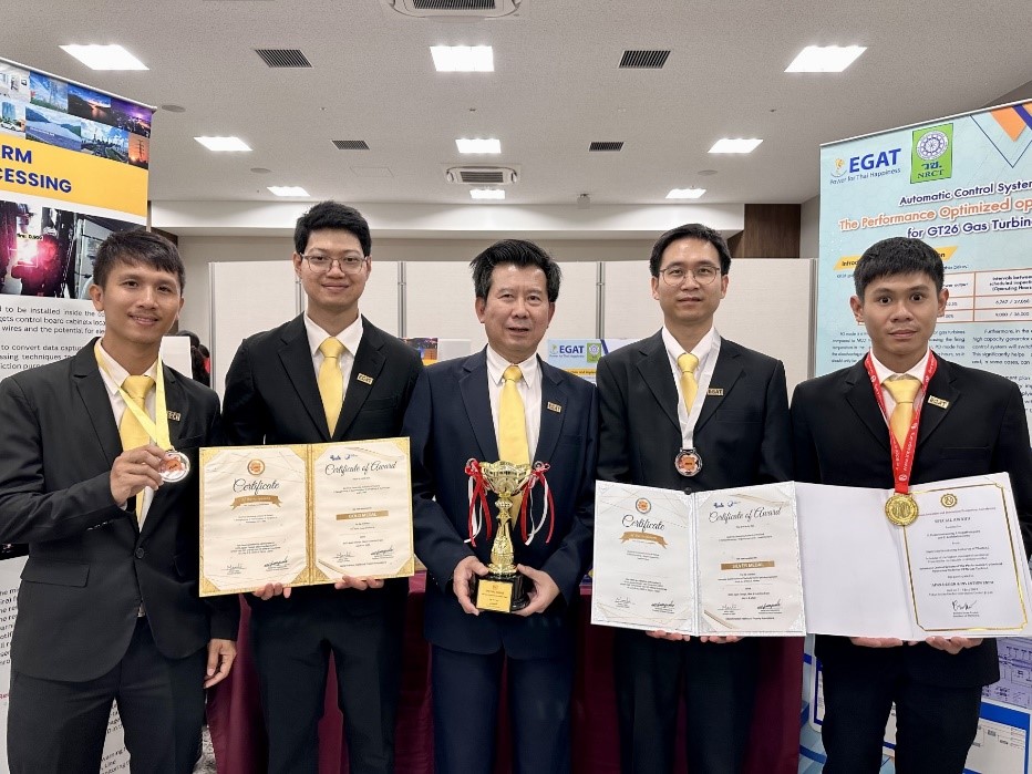 EGAT showcases Thai innovation and wins 4 awards at JDIE 2023 in Japan