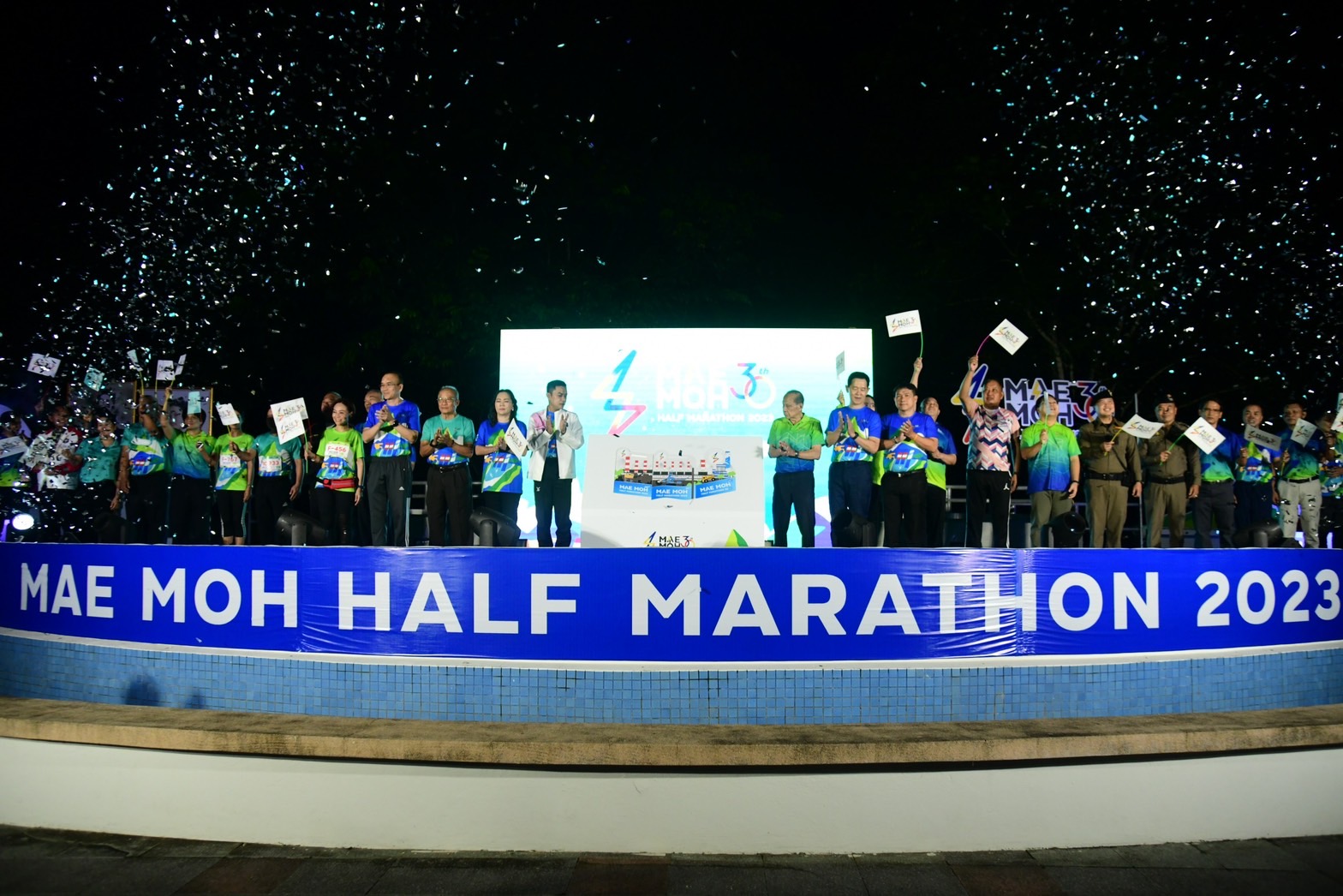 30th Mae Moh Half Marathon: Ready to Zero Carbon with the green route in Northern largest power generation source