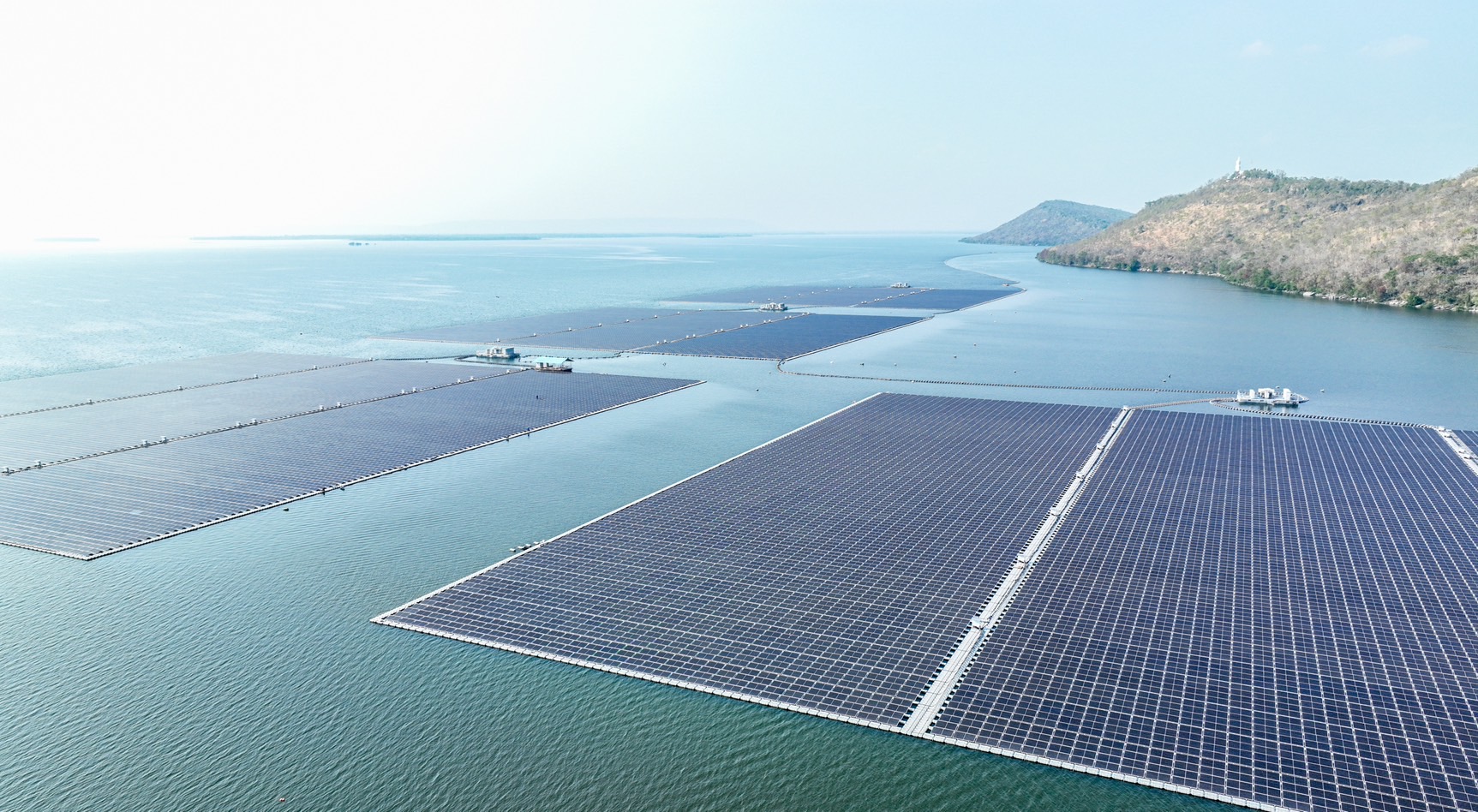 Hydro-floating Solar Hybrid at Ubol Ratana Dam starts commercial operation, driving Thailand toward Carbon Neutrality