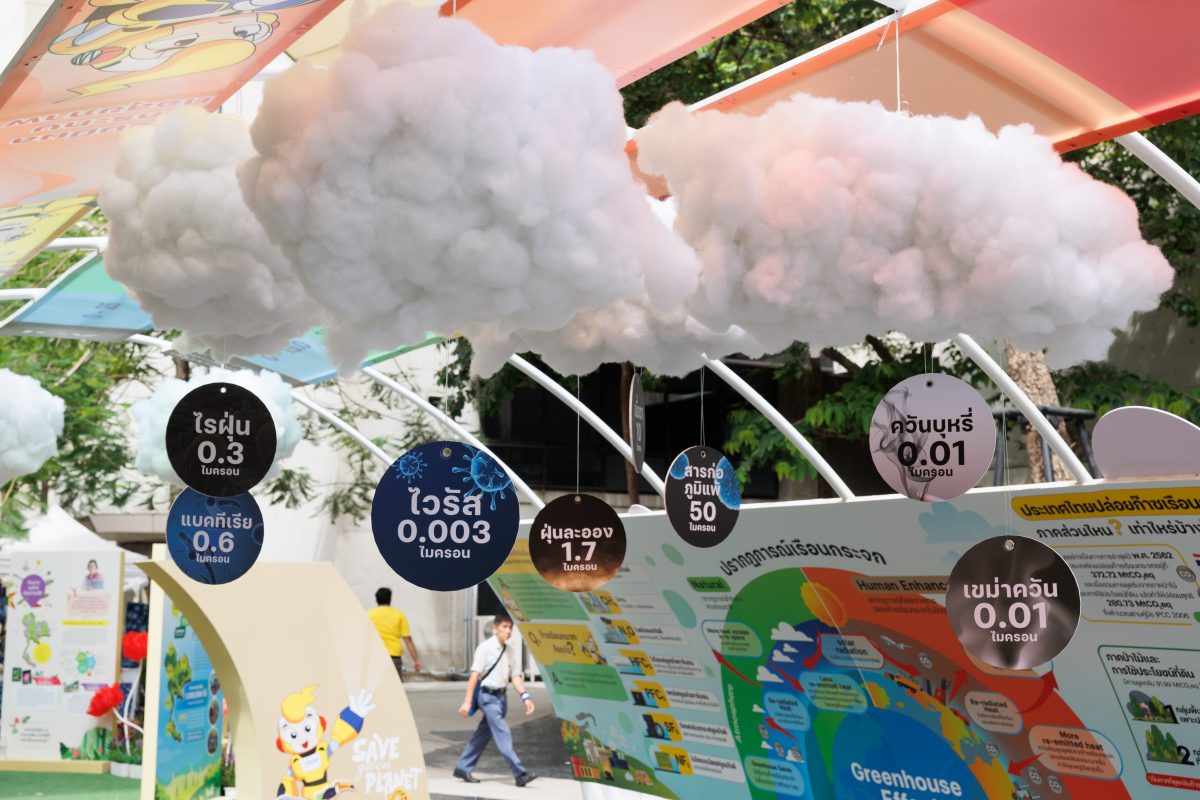 EGAT promotes good environment alongside electricity generation for a better life and encourages young generation to combat global warming  