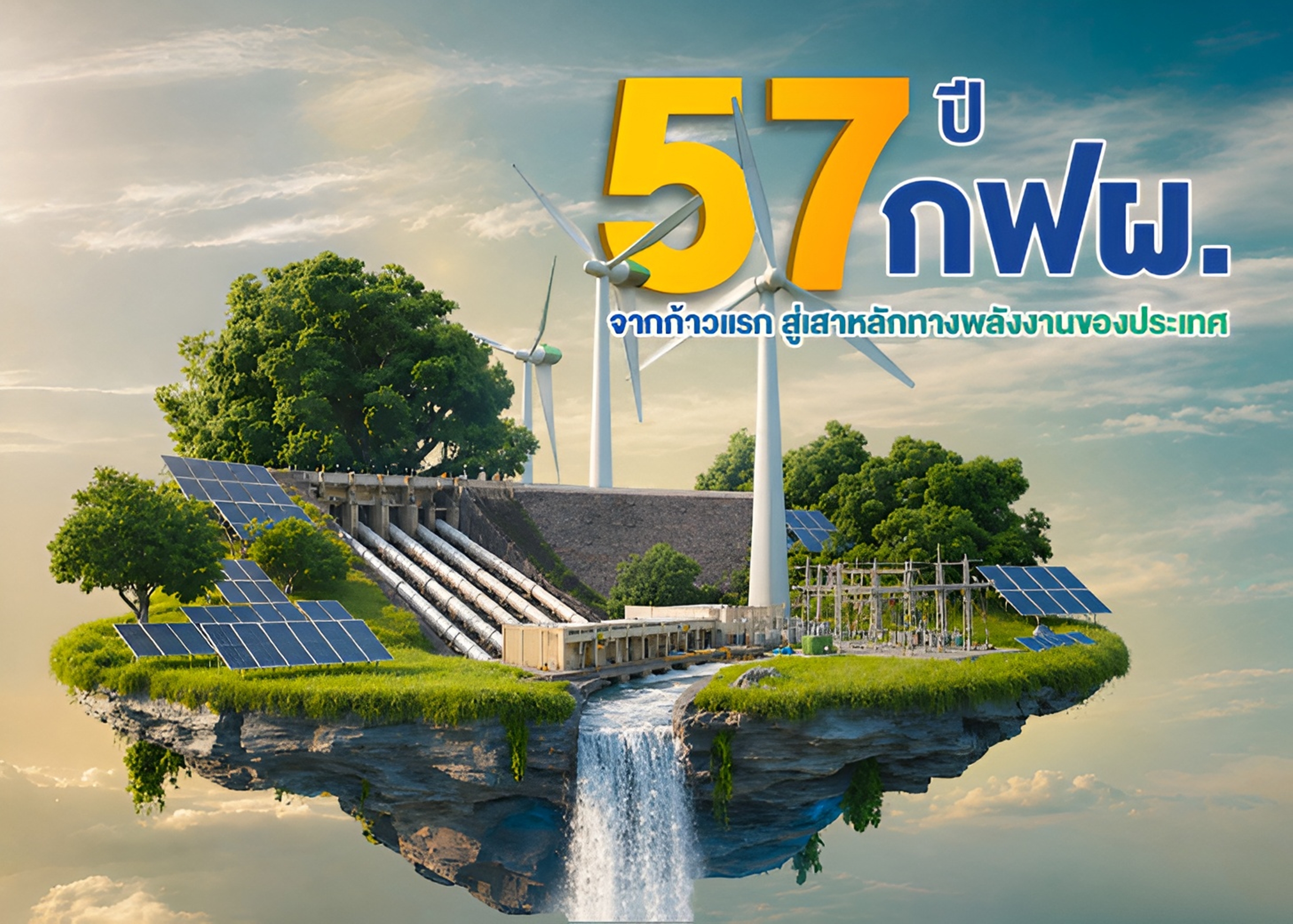 57th EGAT Anniversary: Reinforcing energy security and advancing clean energy amid global energy crisis