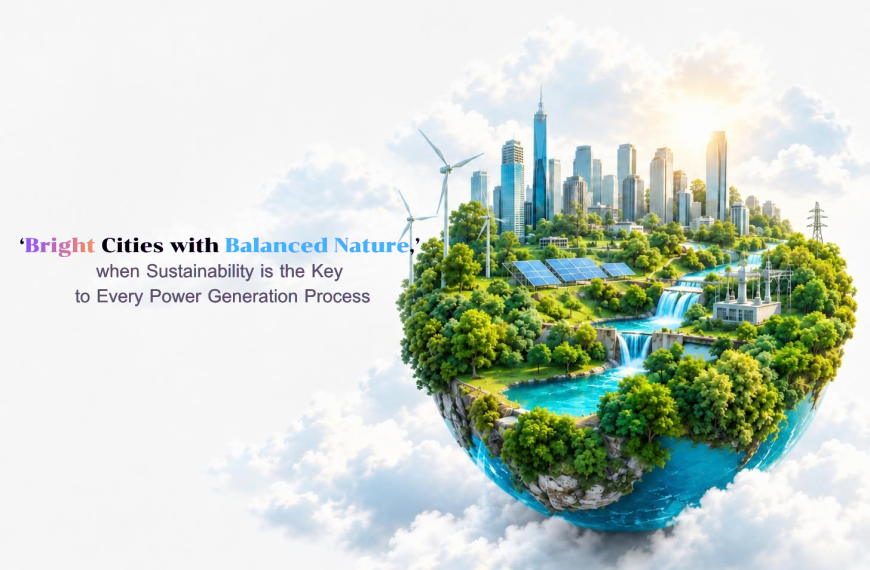‘Bright Cities with Balanced Nature,’ when Sustainability is the Key to Every Power Generation Process